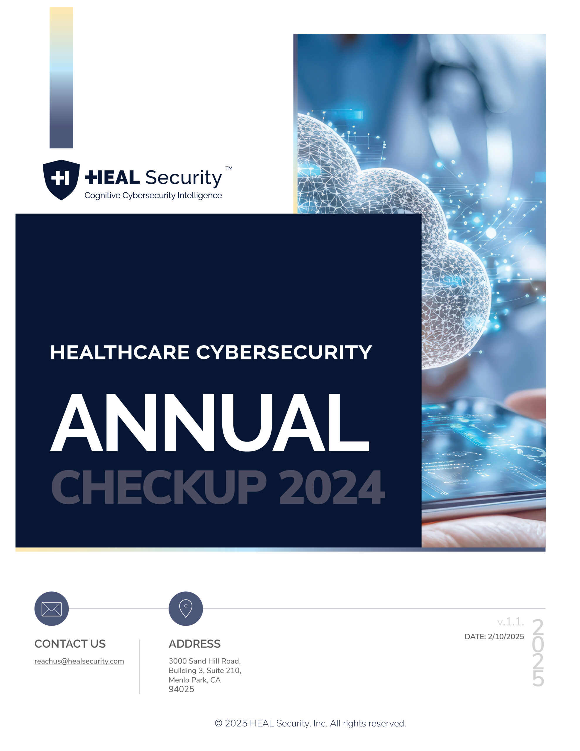 HEAL Security Annual Checkup 2024 - page 1