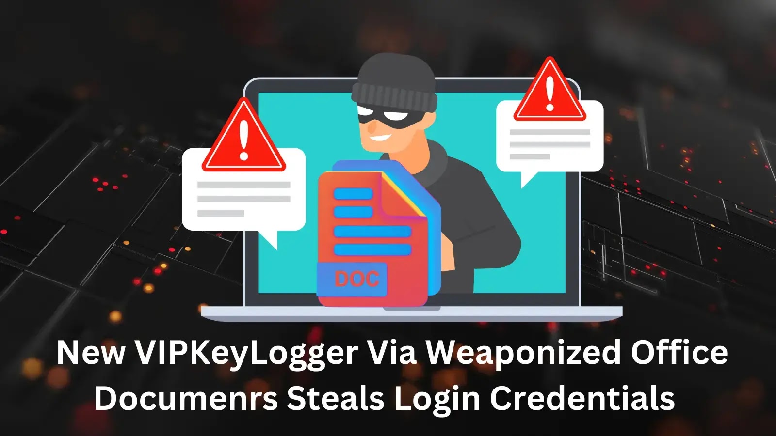 New VIPKeyLogger Via Weaponized Office Documenrs Steals Login ...