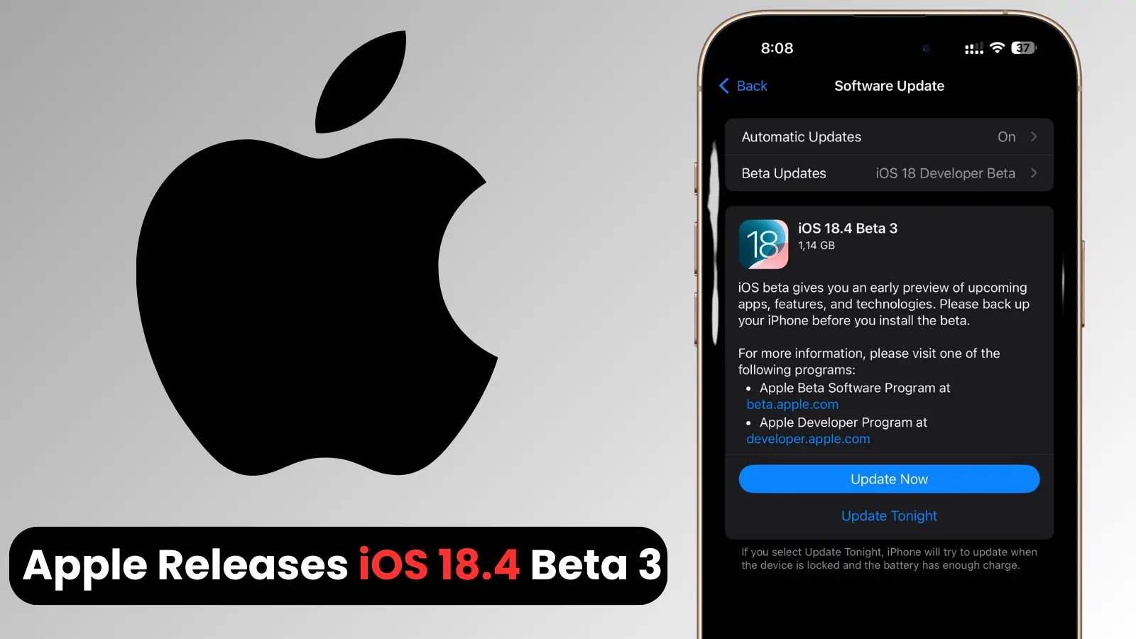Apple iOS 18.4 Beta 3 Released With New Features & Enhancements - HEAL ...